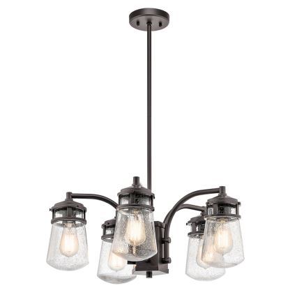 Kichler - Zunanji lestenec na drogu LYNDON 5xE27/60W/230V IP44