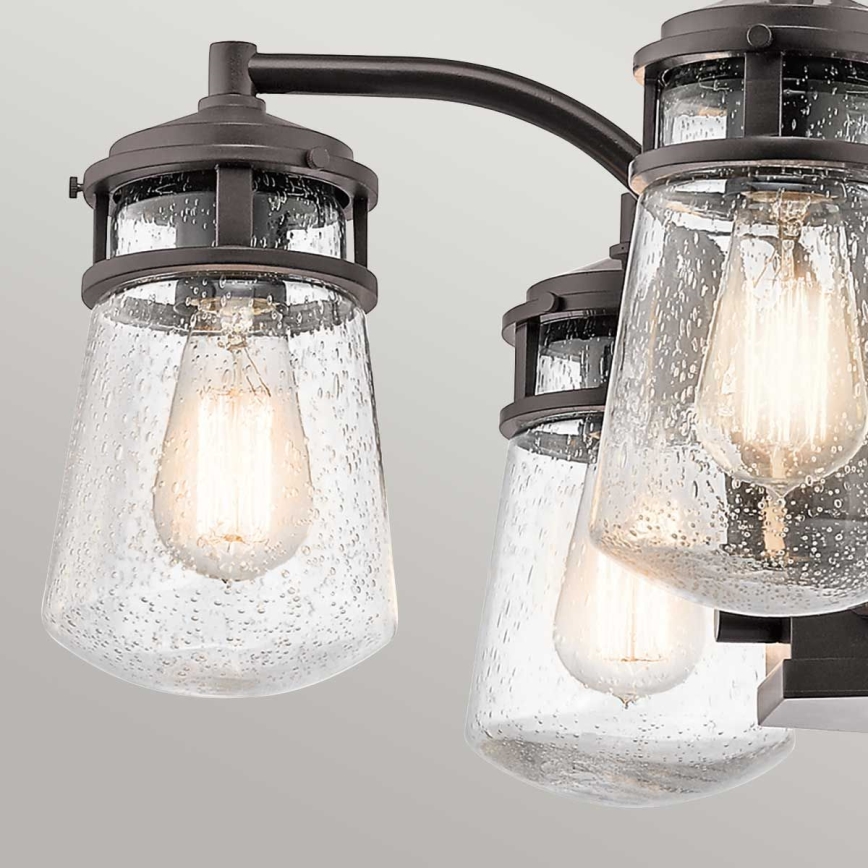Kichler - Zunanji lestenec na drogu LYNDON 5xE27/60W/230V IP44
