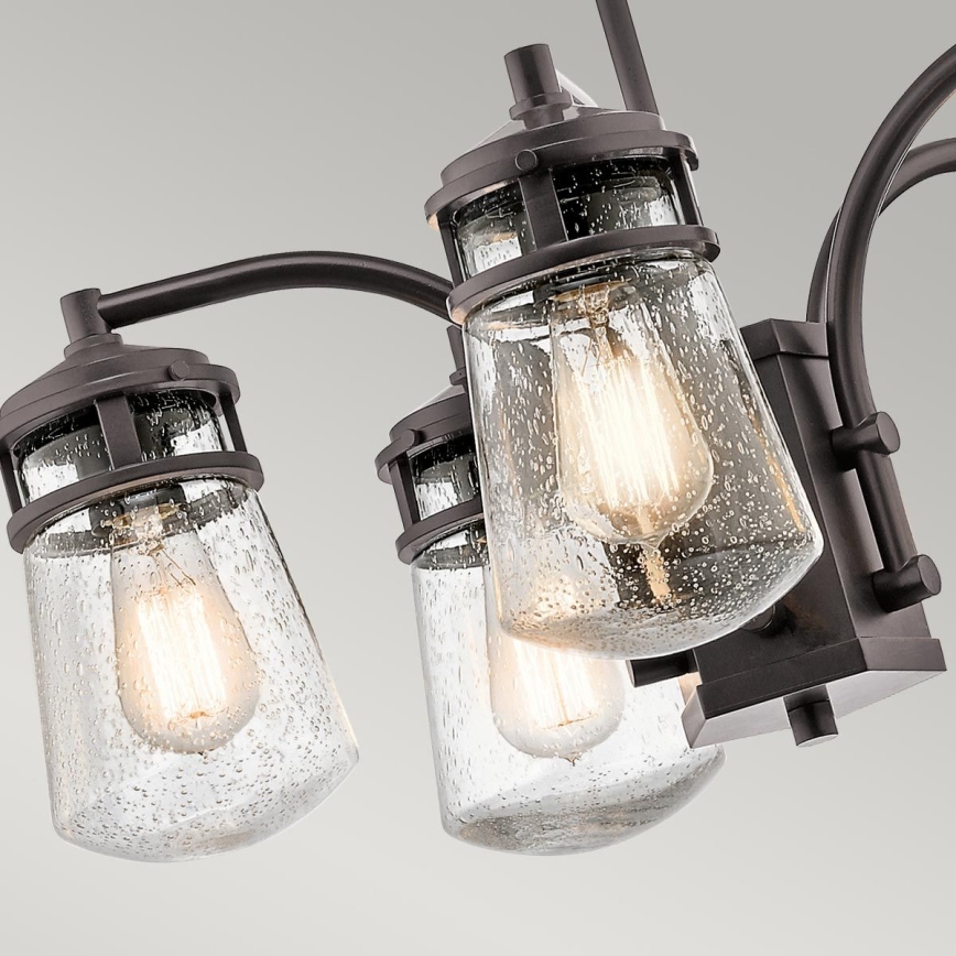 Kichler - Zunanji lestenec na drogu LYNDON 5xE27/60W/230V IP44