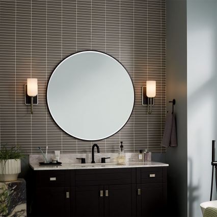 Kichler - LED kopalniška stenska svetilka SOLIA 1xG9/3W/230V IP44 matni krom