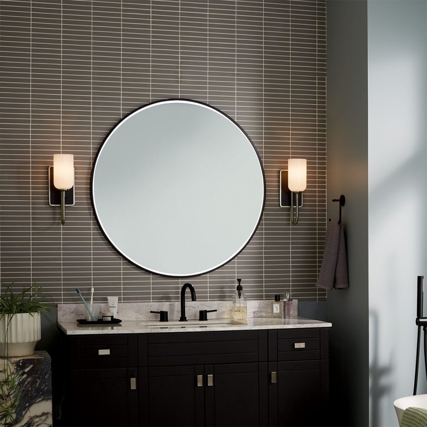 Kichler - LED kopalniška stenska svetilka SOLIA 1xG9/3W/230V IP44 matni krom