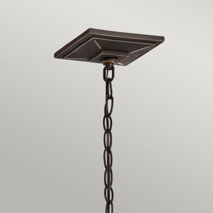 Kichler - Zunanji lestenec na verigi SOUTH HOPE 1xE14/60W/230V IP44