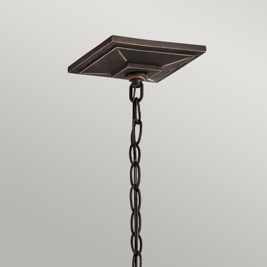 Kichler - Zunanji lestenec na verigi SOUTH HOPE 1xE14/60W/230V IP44