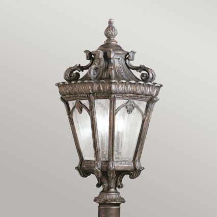 Kichler - Zunanja svetilka TOURNAI 3xE14/60W/230V IP44