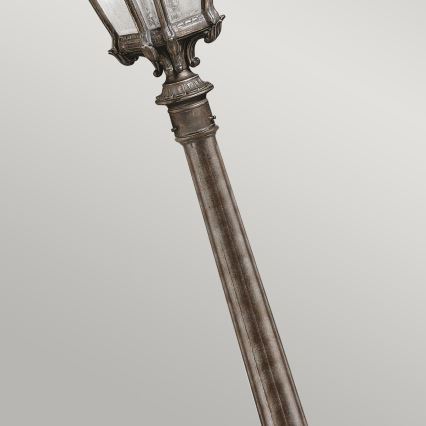 Kichler - Zunanja svetilka TOURNAI 1xE27/60W/230V IP44 bronasta