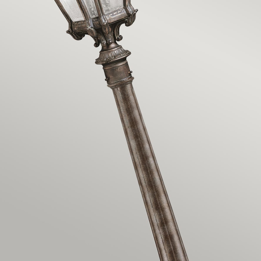 Kichler - Zunanja svetilka TOURNAI 1xE27/60W/230V IP44 bronasta