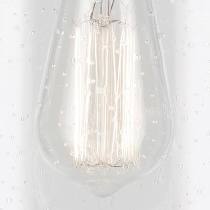 Kichler - stropna svetilka WINSLOW 1xE27/60W/230V pr. 21,6 cm medenina