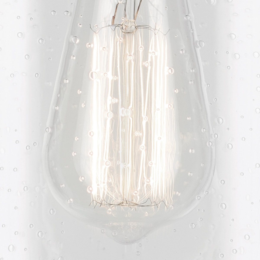 Kichler - stropna svetilka WINSLOW 1xE27/60W/230V pr. 21,6 cm medenina
