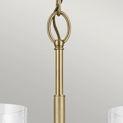 Kichler - Lestenec na verigi WINSLOW 5xE27/60W/230V pr. 50,2 cm medenina