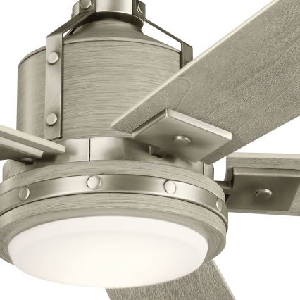 Kichler - LED Zatemnitveni stropni ventilator COLERNE LED/10W/230V + Daljinski upravljalnik