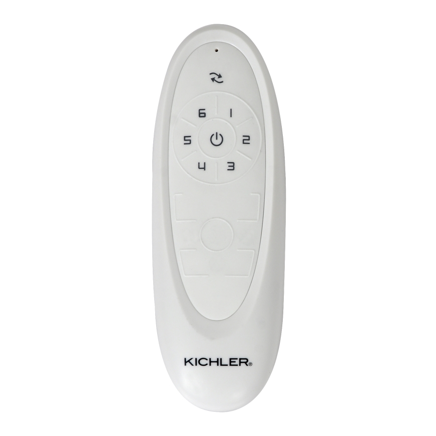 Kichler - Stropni ventilator FERRON rjava + Daljinski upravljalnik
