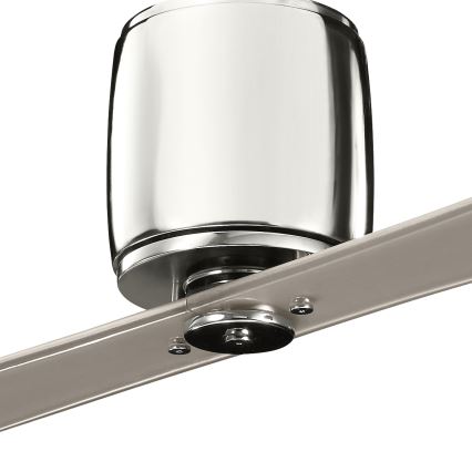 Kichler - Stropni ventilator FERRON sijajni krom + Daljinski upravljalnik