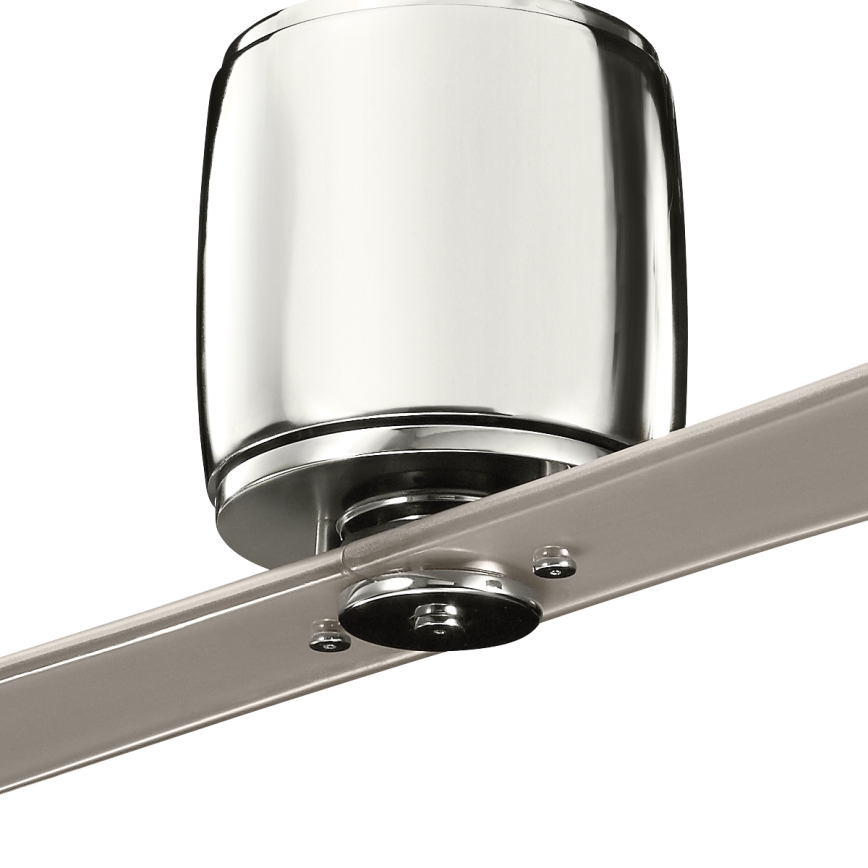 Kichler - Stropni ventilator FERRON sijajni krom + Daljinski upravljalnik