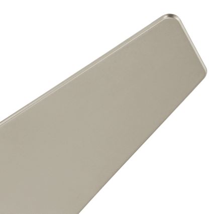 Kichler - LED Zatemnitveni stropni ventilator JADE LED/18W/230V srebrna + Daljinski upravljalnik