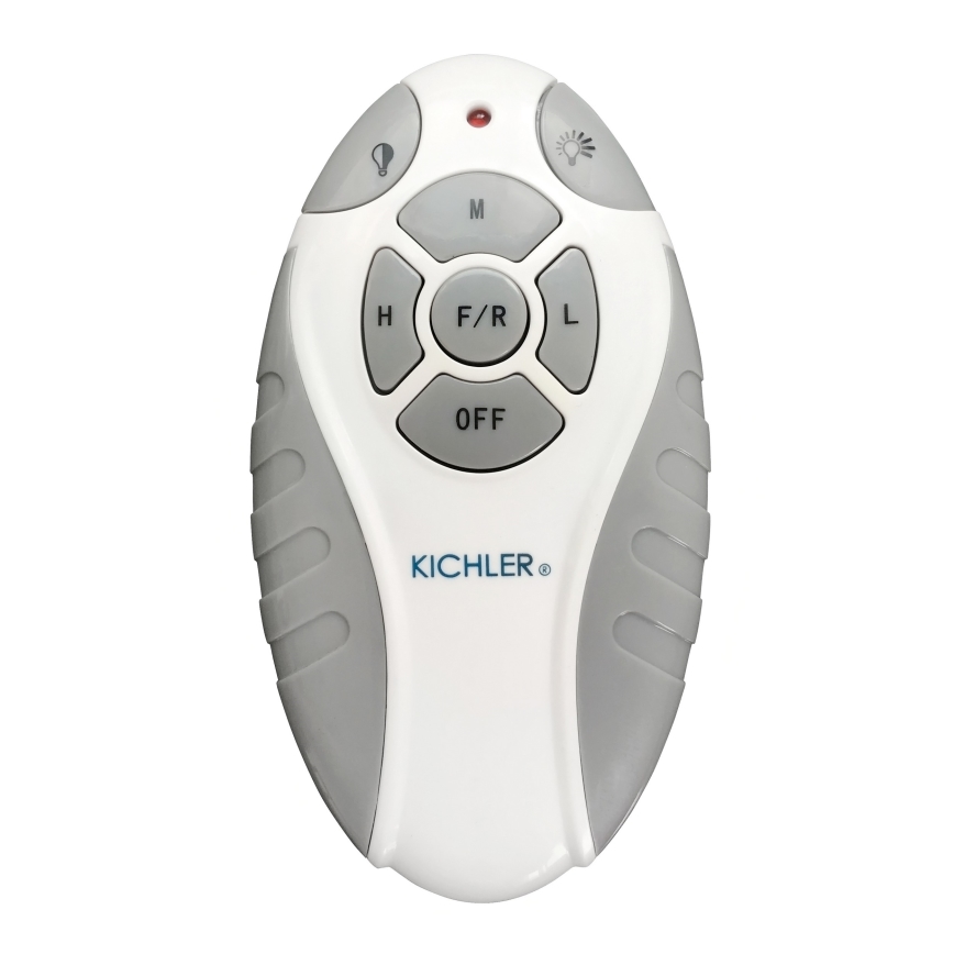 Kichler - LED Zatemnitveni stropni ventilator TERNA LED/10W/230V bron/rjava + Daljinski upravljalnik