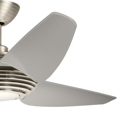 Kichler - LED Zatemnitveni stropni ventilator VOYA LED/14W/230V + Daljinski upravljalnik