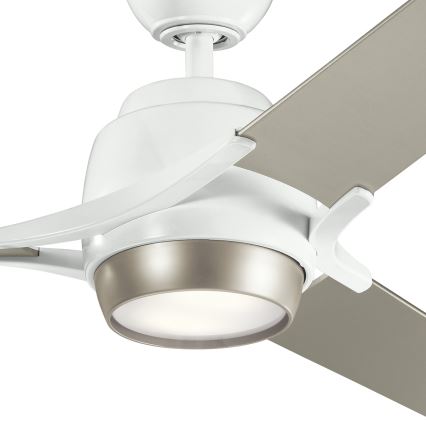 Kichler - LED Zatemnitveni stropni ventilator ZEUS LED/10W/230V + Daljinski upravljalnik