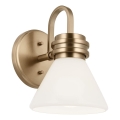 Kichler - LED Kopalniška stenska svetilka FARUM 1xG9/3W/230V IP44 medenina