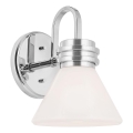 Kichler - LED Kopalniška stenska svetilka FARUM 1xG9/3W/230V IP44 sijajni krom