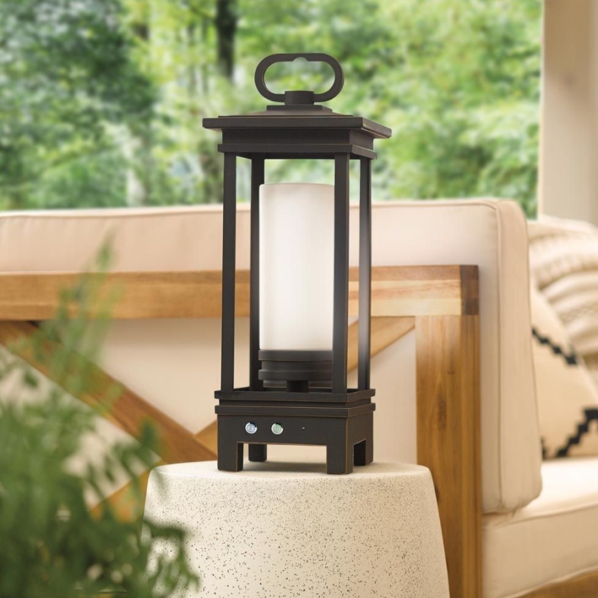 Kichler - LED Zunanja polnilna namizna svetilka z zvočnikom SOUTH HOPE LED/3W/230V 8800 mAh IP44