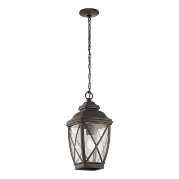 Kichler - Zunanji lestenec na verigi TANGIER 1xE27/60W/230V IP44