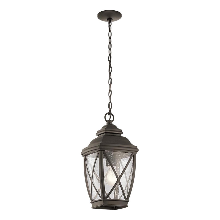 Kichler - Zunanji lestenec na verigi TANGIER 1xE27/60W/230V IP44