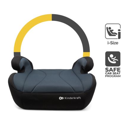 KINDERKRAFT - Avto sedež I-BOOST i-Velikost 135-150 cm črna