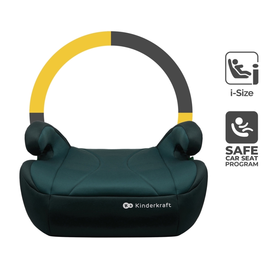 KINDERKRAFT - Avto sedež I-BOOST i-Velikost 135-150 cm zelena