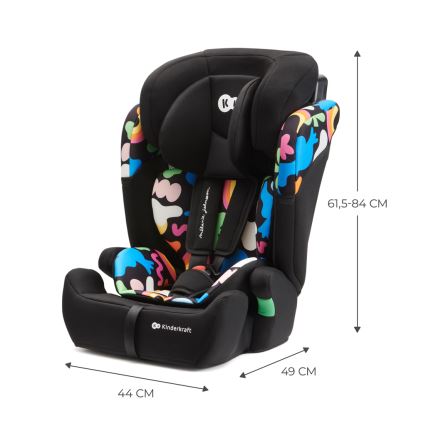 KINDERKRAFT - Avtomobilski sedež COMFORT UP i-Velikost (76-150 cm) barven