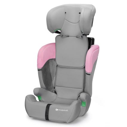 KINDERKRAFT - Avtomobilski sedež COMFORT UP i-Velikost (76-150 cm) siva/roza