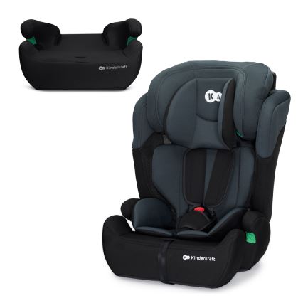 KINDERKRAFT - Avtomobilski sedež COMFORT UP i-Velikost (76-150 cm) temna siva
