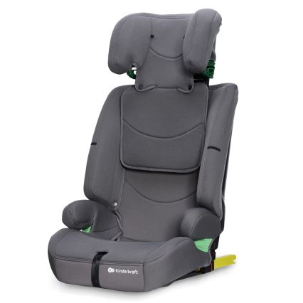KINDERKRAFT - Avtomobilski sedež SAFETY FIX 2 i-Velikost (76-150 cm) siva