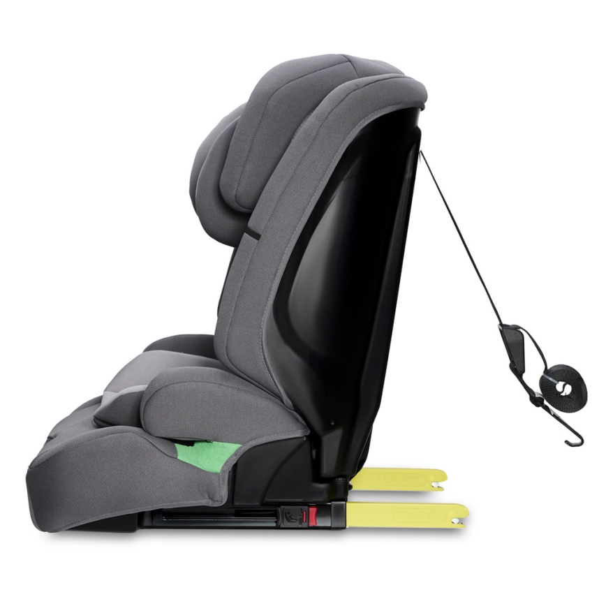 KINDERKRAFT - Avtomobilski sedež SAFETY FIX 2 i-Velikost (76-150 cm) siva