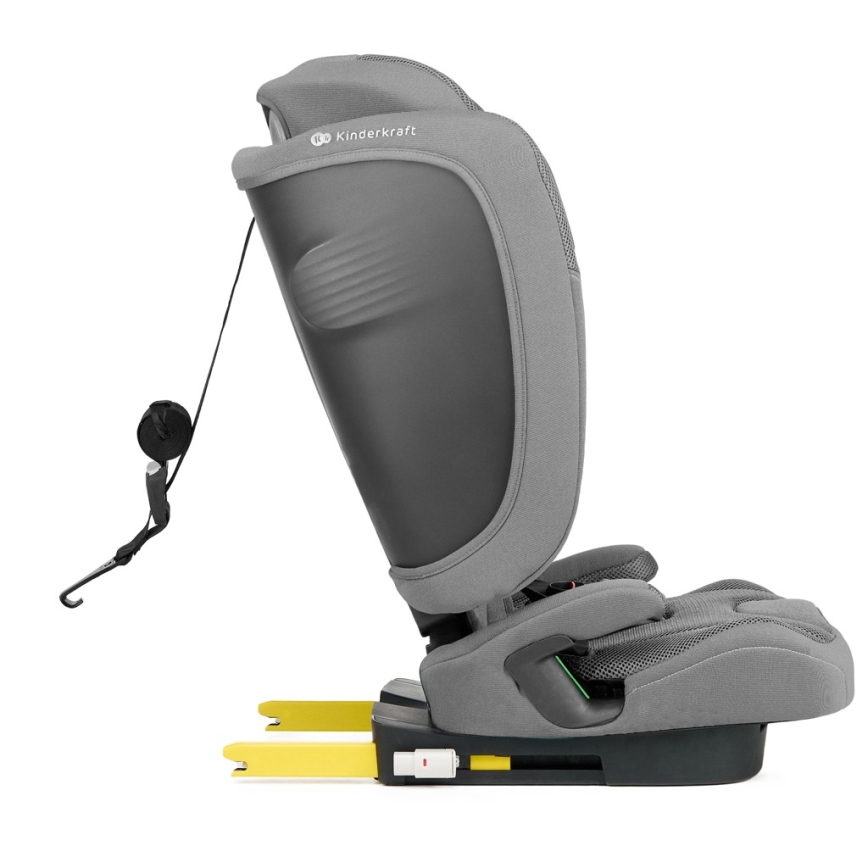 KINDERKRAFT - Avtosedež FIX2GO i-Size 76-150 cm siv