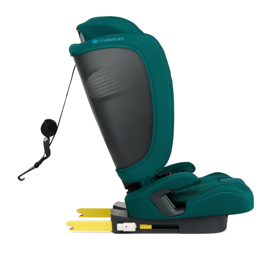 KINDERKRAFT - Avtosedež FIX2GO i-Size 76-150 cm turkizna