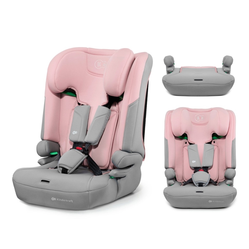 KINDERKRAFT - Avtosedež I-COMFY i-Size 76-150 cm roza