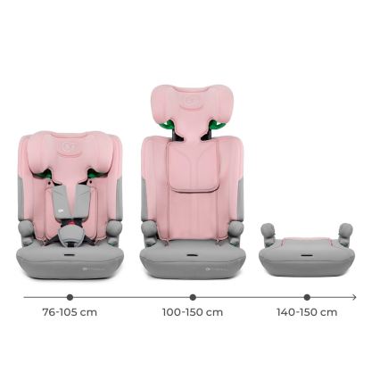 KINDERKRAFT - Avtosedež I-COMFY i-Size 76-150 cm roza