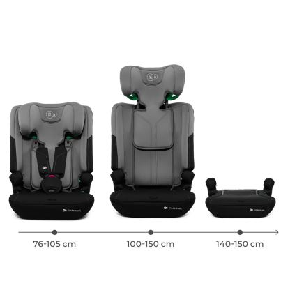KINDERKRAFT - Avtosedež I-COMFY i-Size 76-150 cm siv