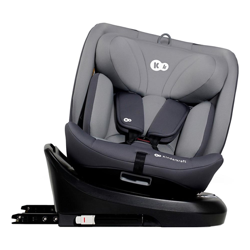 KINDERKRAFT - Avtosedež I-GROW i-Velikost (40-150 cm) siva