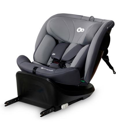 KINDERKRAFT - Avtosedež I-GROW i-Velikost (40-150 cm) siva
