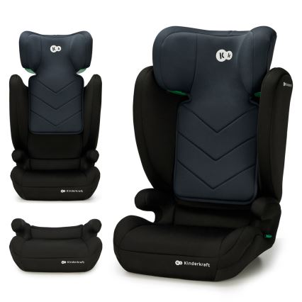 KINDERKRAFT - Avtosedež I-SPARK i-Velikost (100-150 cm) črna