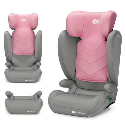 KINDERKRAFT - Avtosedež I-SPARK i-Velikost (100-150 cm) roza