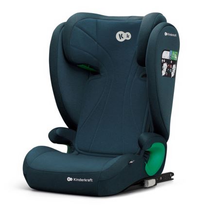 KINDERKRAFT - Avtosedež JUNIOR FIX 2 (100-150 cm) Harbor modra