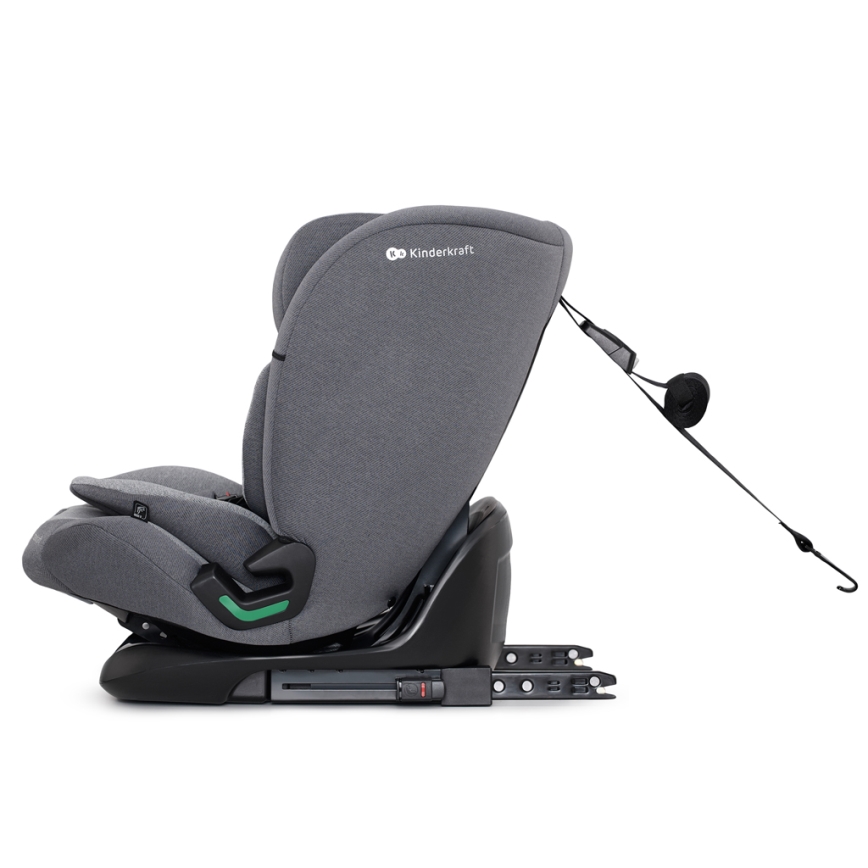 KINDERKRAFT - Avtosedež ONETO 3 i-Velikost (76-150 cm) + Isofix Cool siva