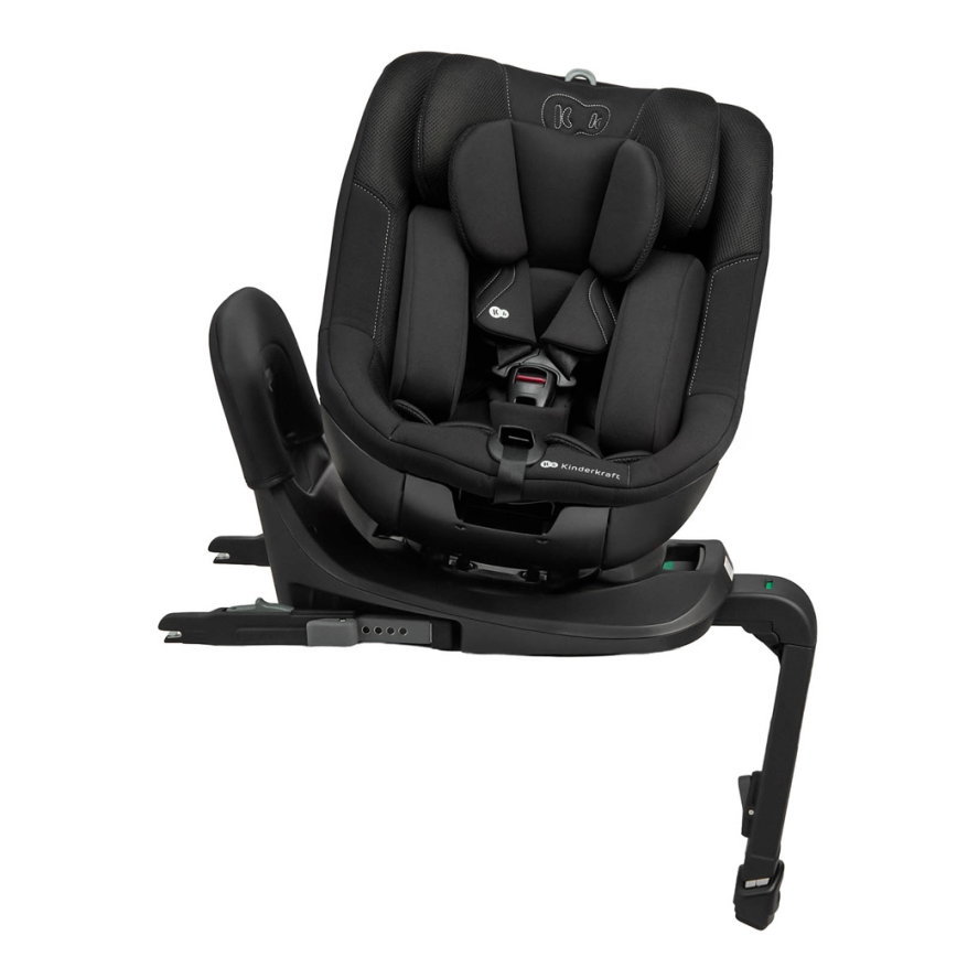 KINDERKRAFT - Avtosedež z vrtljivo bazo I-GUARD i-Size 40-105 cm črn