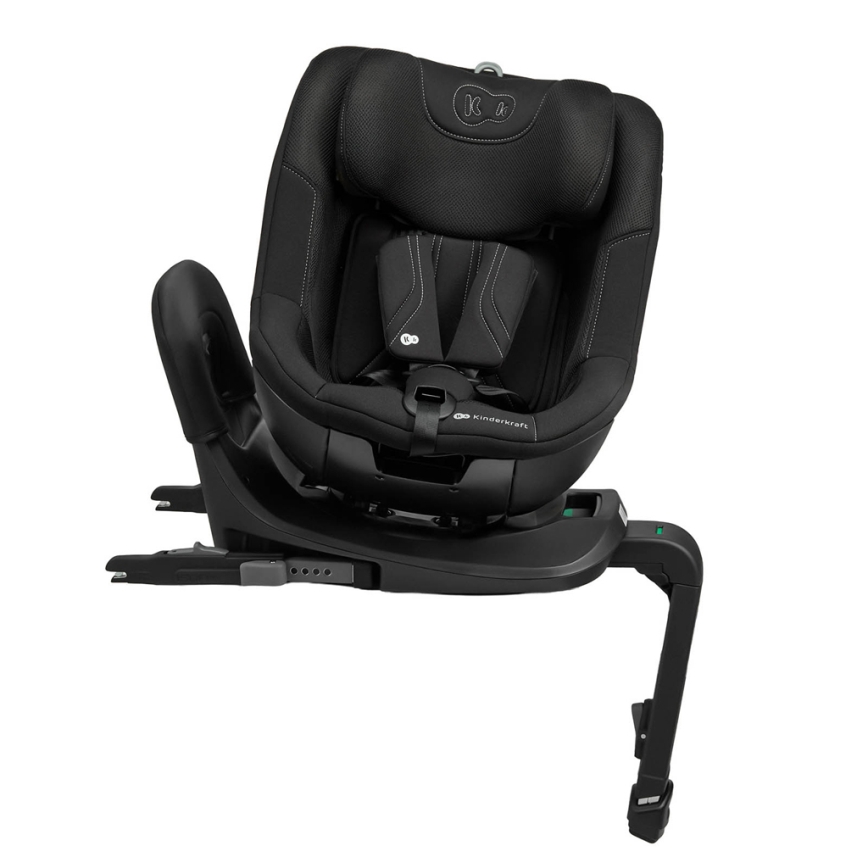 KINDERKRAFT - Avtosedež z vrtljivo bazo I-GUARD PRO i-Size 61-105 cm črn