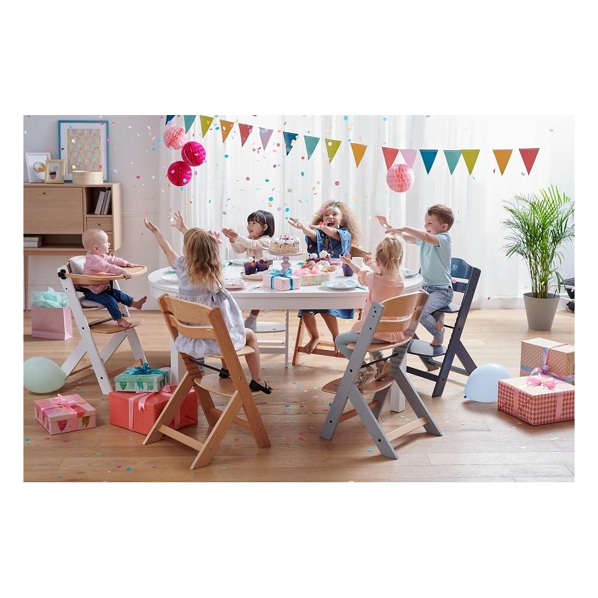 KINDERKRAFT - Jedilni stolček ENOCK bež