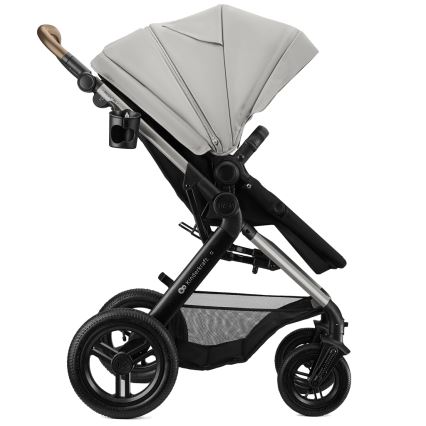 KINDERKRAFT - Kombiniran otroški voziček 3 v 1 MOOV 2 XL Air Grey