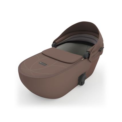 KINDERKRAFT - Kombiniran otroški voziček 3 v 1 PRIME 3 Velvet Mocca