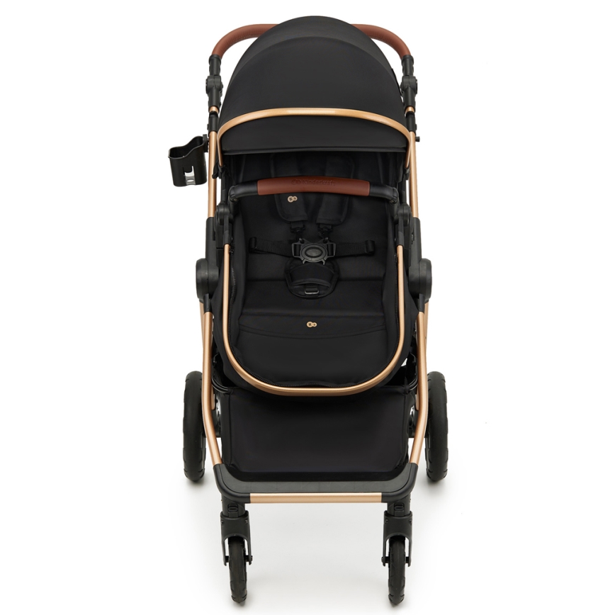 KINDERKRAFT - Kombinirani voziček 3v1 ESME Pure črna + avtosedež MINK PRO